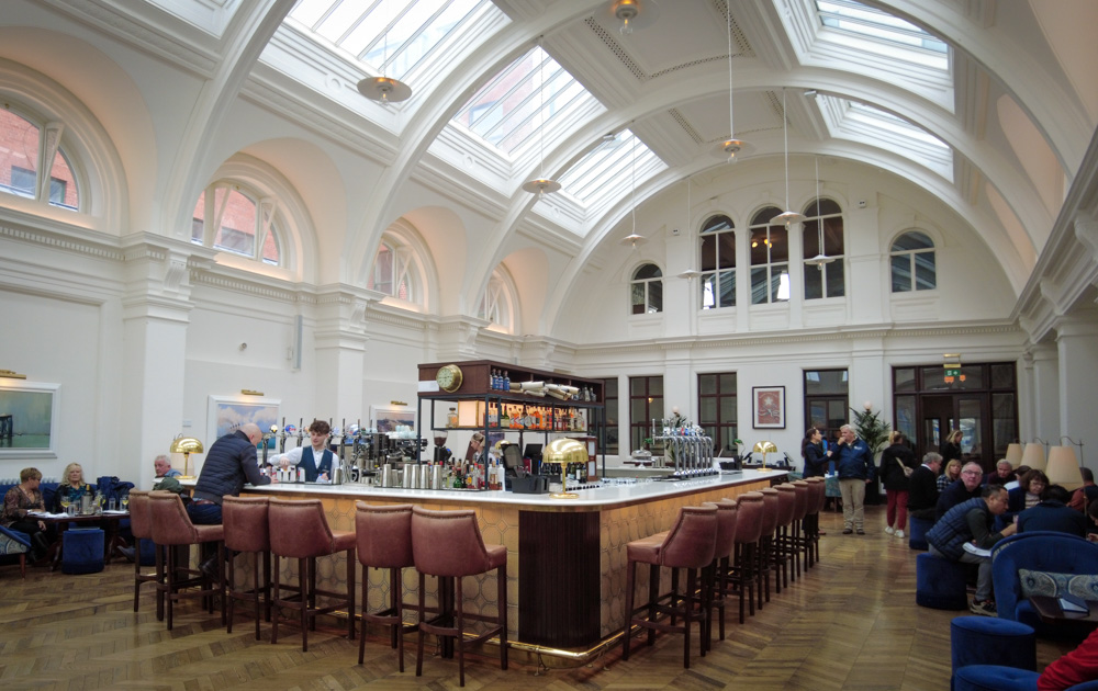 Drawing Room Two at Belfast Titanic Hotel restaurant