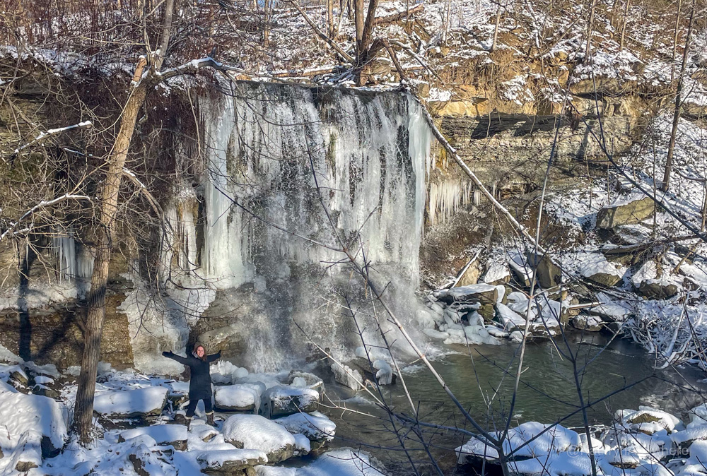 Arkona, Ontario waterfall - Rock Glen Falls