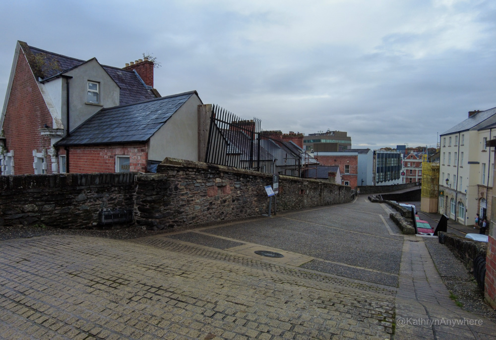 A Bit of Derry From The Wall