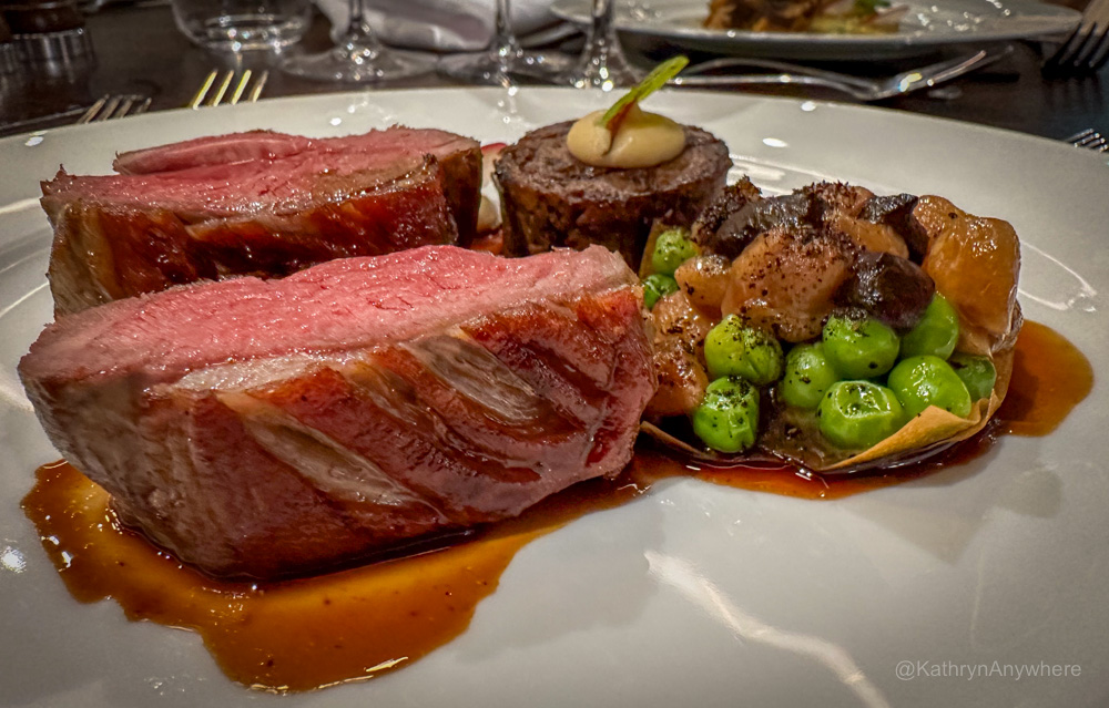Oak Restaurant Entree at Ebrington Hotel in Derry