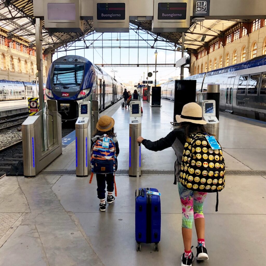 Train travel to and from Marseille
