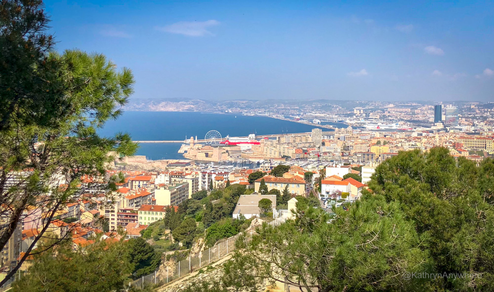 View of Marseille from Notre Dame de la Gard