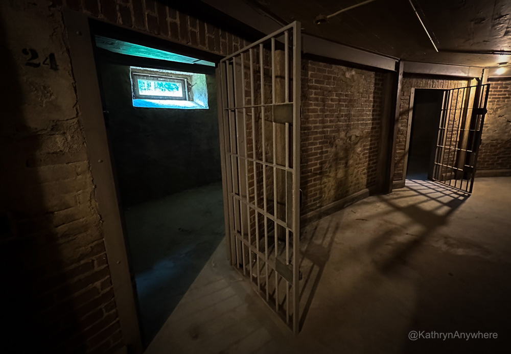 Abbaye d'Oka basement prison movie set