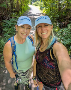 Best Things To Do In Laval Hike at Parc de la Rivière-des-Mille-Îles with friends photo by Lindsay Davies