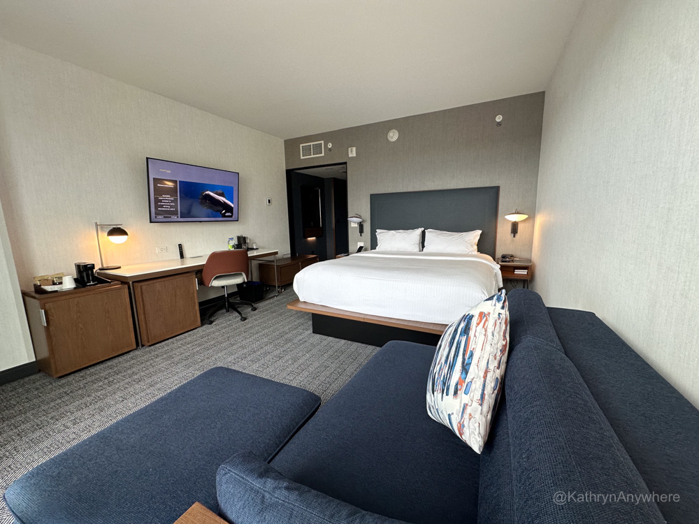 Courtyard by Marriot King Bed hotel room