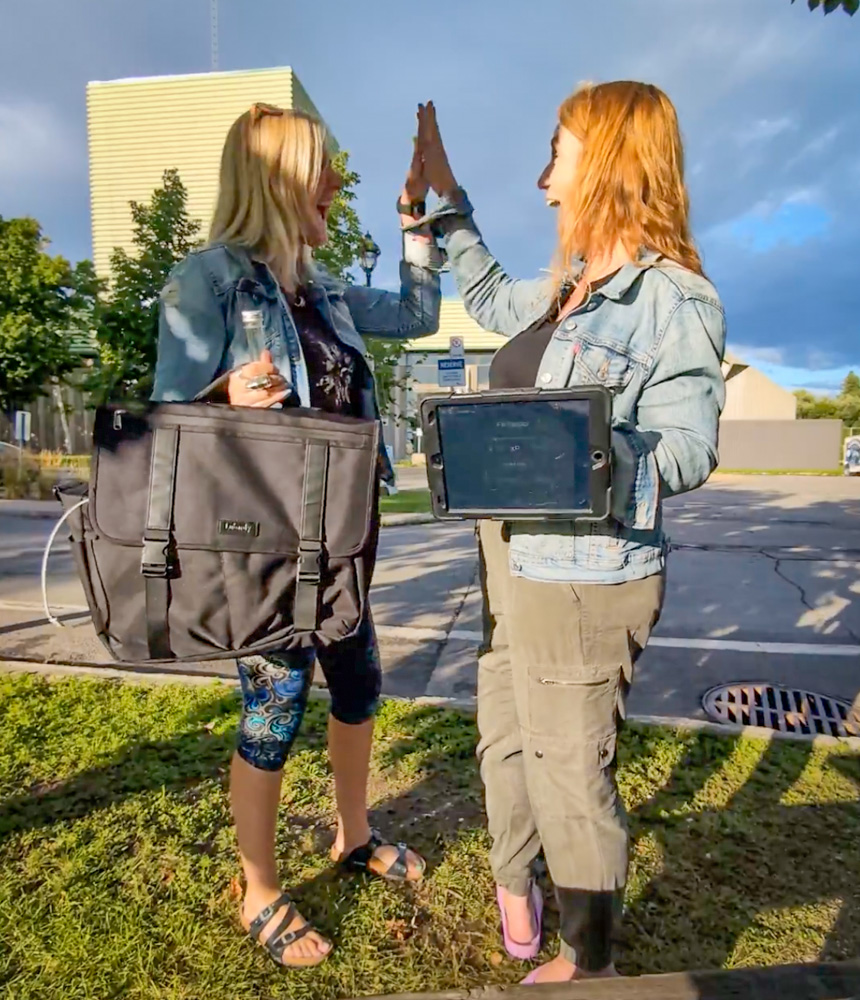 Immersia Laval - Outdoor Escape Room Team Jean Jacket Completion