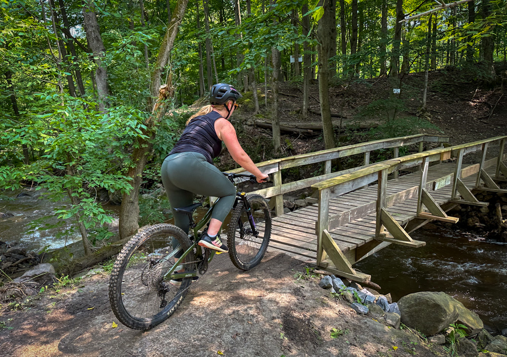 Tomahawk Cycles mountain biking in Oka