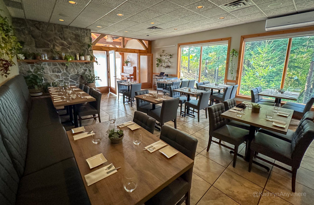 Trail Hub Nest restaurant interior