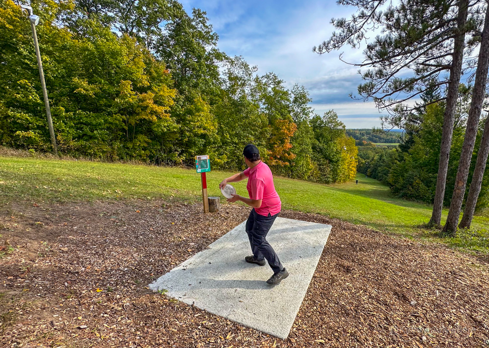 Trail Hub disc gold course 1