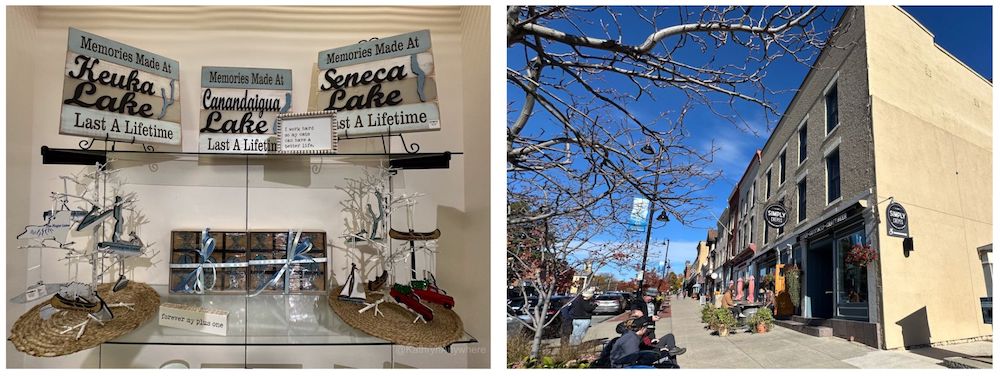 Scenes from Downtown Canandaigua Finger Lakes New York