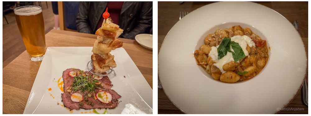 The Rose Tavern at The Lake House dinner