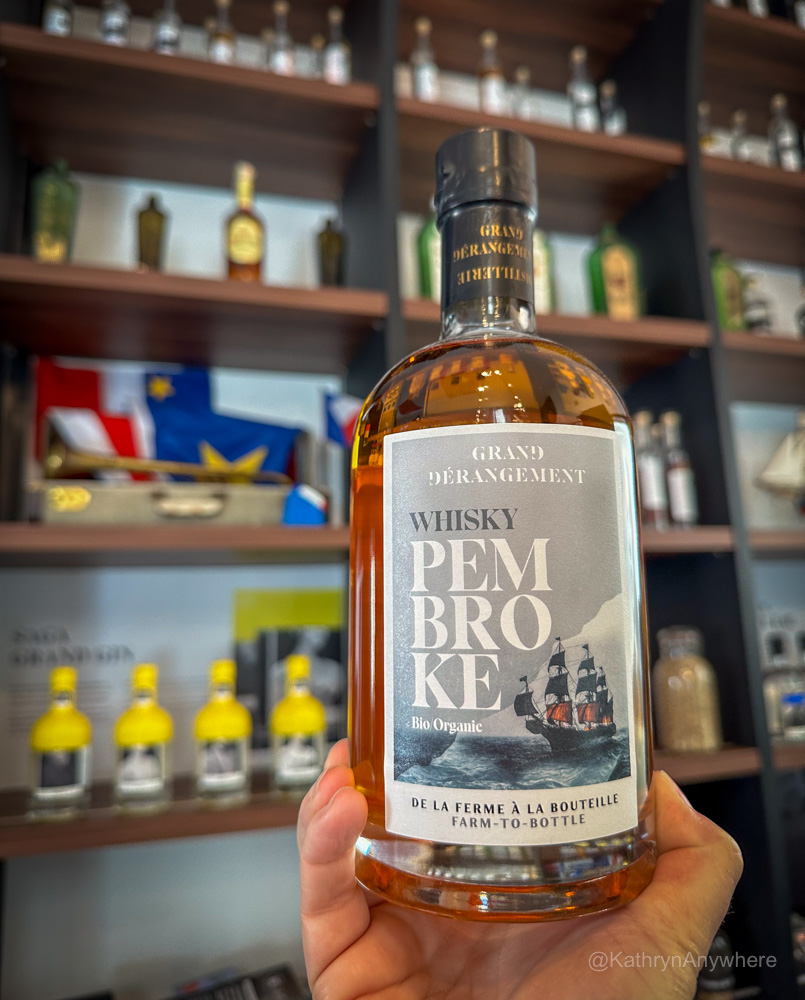 Lanaudière-Mauricie, Authentic Quebec Grand Derangement Distillery Whisky bottle