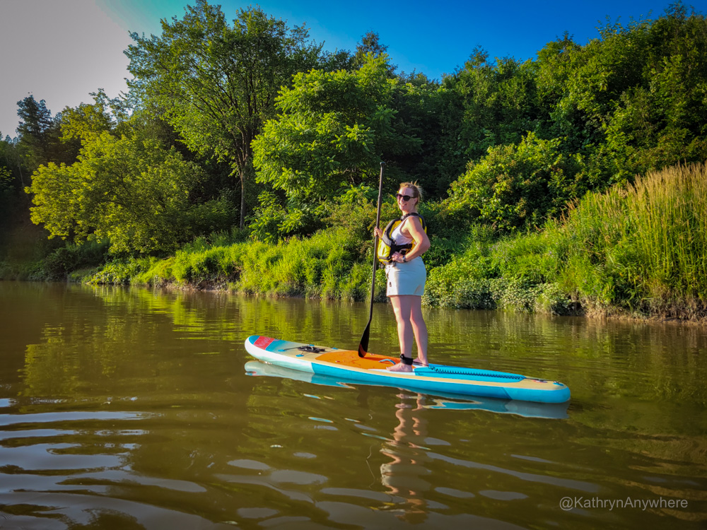 Bruce County Adventures Saugeen River Stand Up Paddle Board