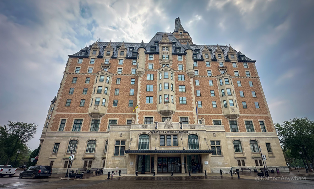 Delta Bessborough Hotel Exterior front day time