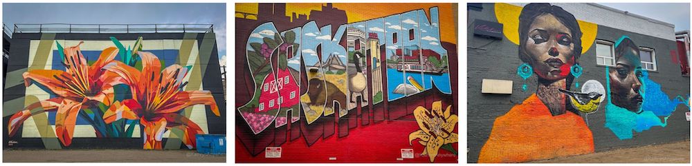 Saskatoon street murals