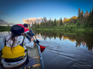 Exploring Témiscaming and Abitibi-Ouest: Quebec’s Quiet Corner of Adventure - Aiguebelle Parc National evening paddle 3 When you think of family travel in Quebec, your mind might jump straight to Montreal or the Eastern Townships. But let me drop a pin a little further north for you to consider, to Témiscamingue & Abitibi-Ouest.