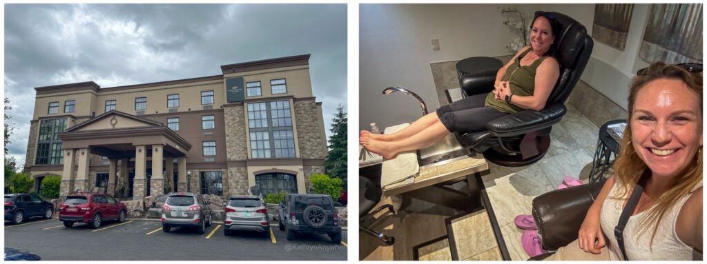 Perth Parkside Inn and Spa pedicures