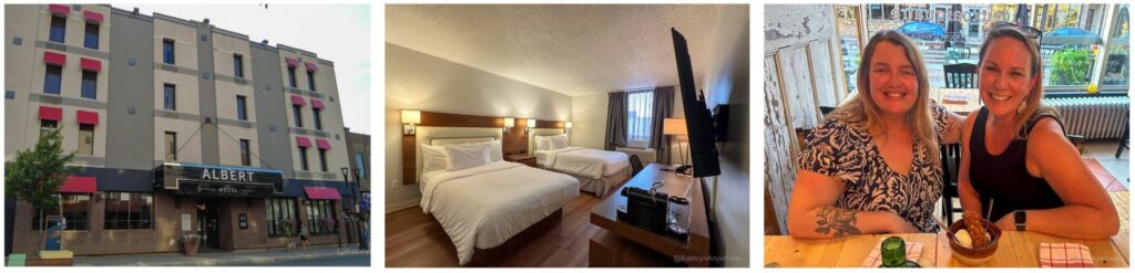 Rouyn-Noranda par G5 Hotel Albert and Deuxparquatre dessert deep friend Mars bar