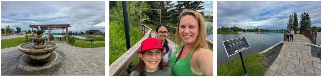 Cochrane Ontario Commando Lake family hike