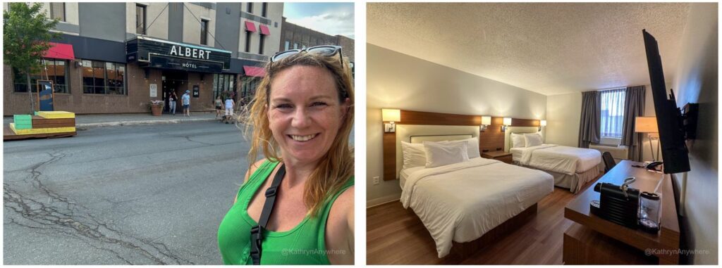 Hôtel Albert par G5, right in the heart of downtown Rouyn-Noranda Quebec
