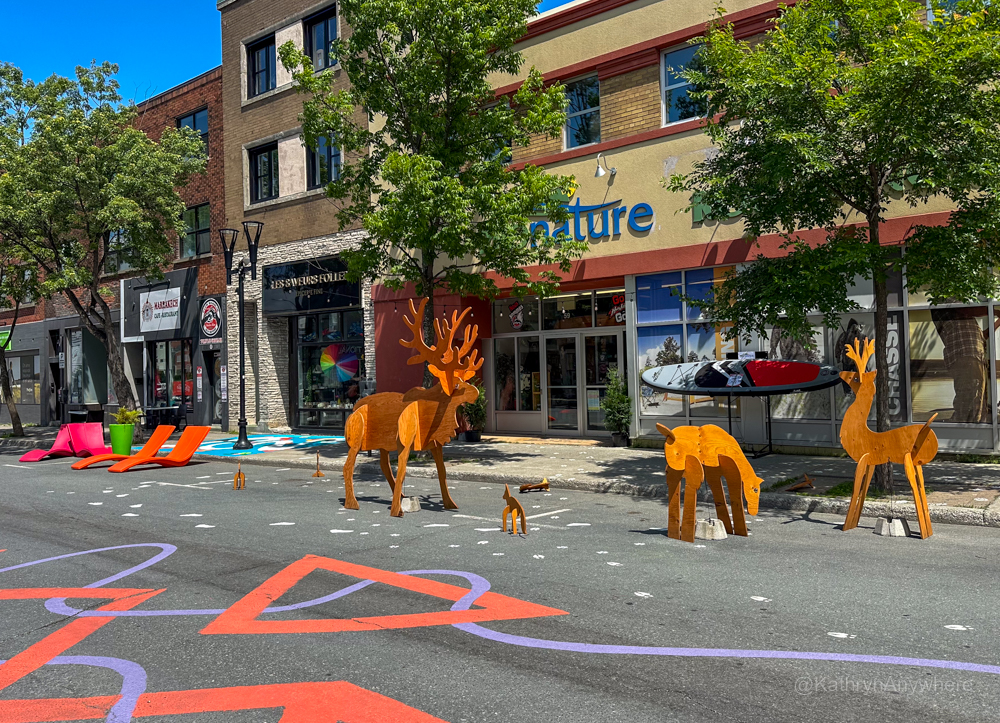 Things to do in Rouyn-Noranda Quebec - wander the street art display