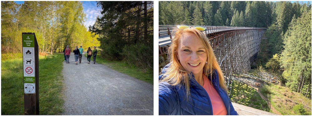 Trans Canada Trail Kinsol Trestle hike